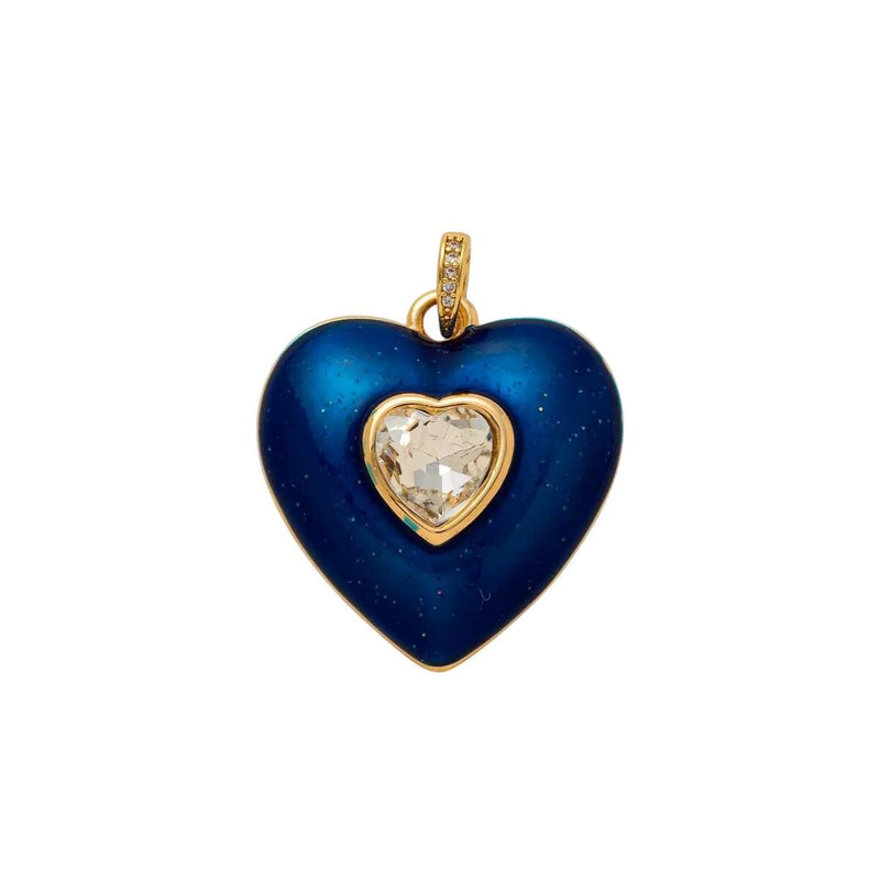 Gold Plated Charm Collection, Heart, Star, Shell, Fish - Cross Charms, Enamel Pendants