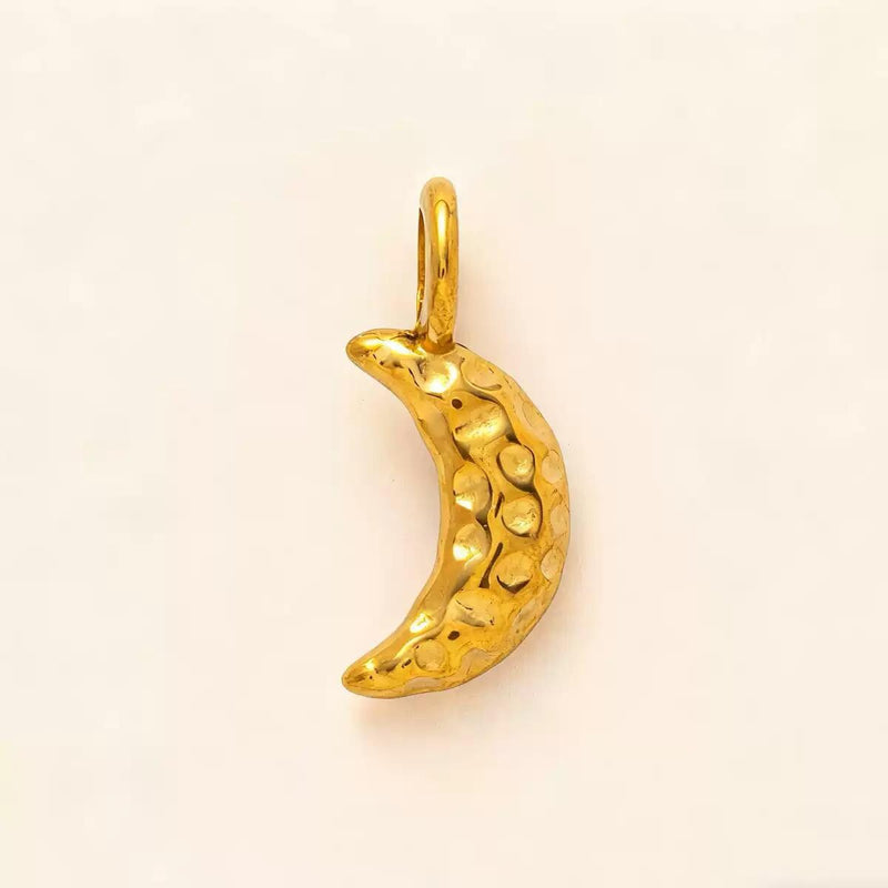 Gold Plated Symbol & Lucky Charms, Sun Moon Eye Camera Ballet Pendant Set