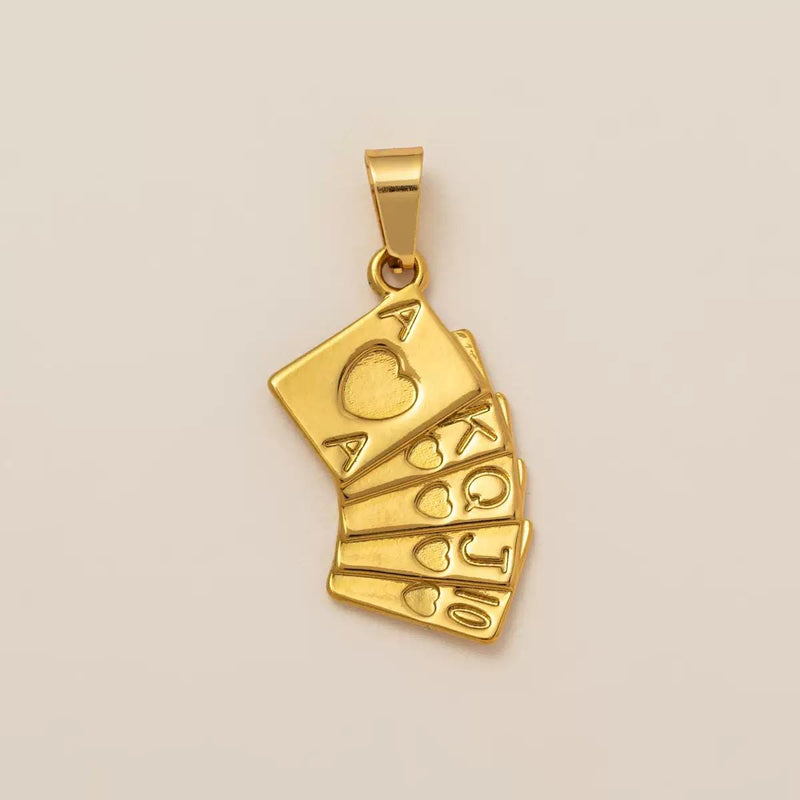 Gold Plated Symbol & Lucky Charms, Sun Moon Eye Camera Ballet Pendant Set