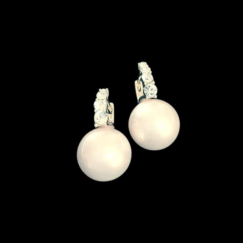 Gold Plated Pearl Earrings  Butterfly, Floral Hoop & Statement Styles