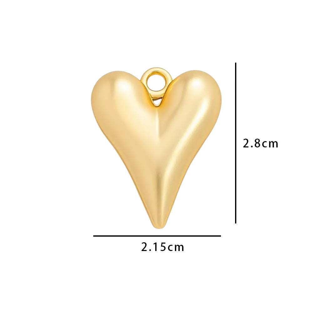 Organic & Abstract Heart Pendants