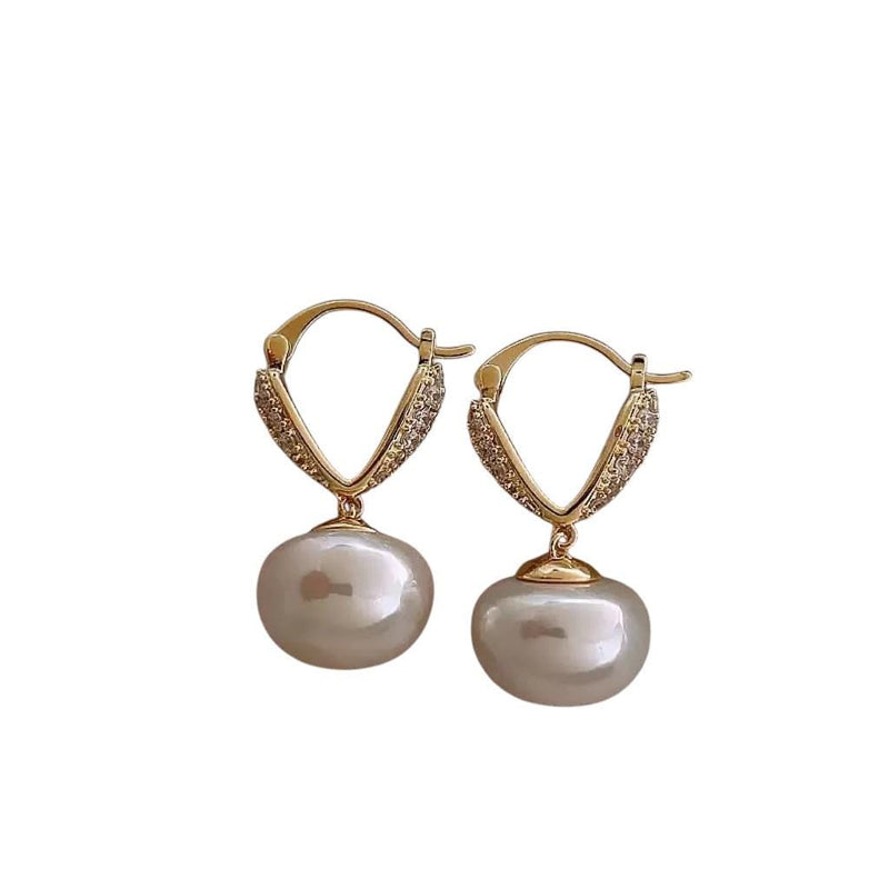 Pearl Bow Drop Earrings  Elegant Ribbon Earrings for Women | Dainty Bridal & Fashion Jewelry