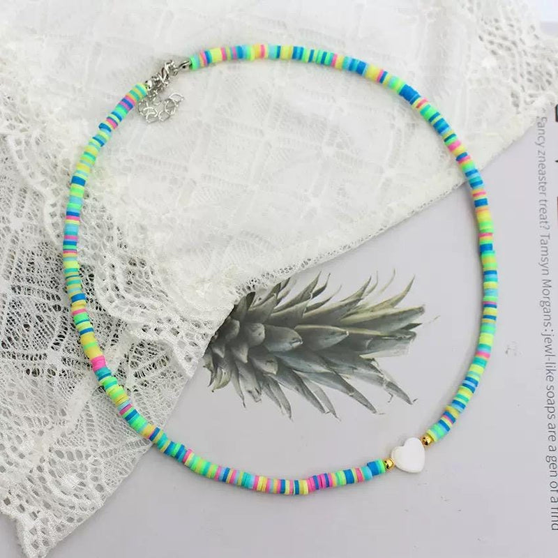 Dainty Beaded Necklace Collection  Pastel, Gemstone & Minimalist Designs