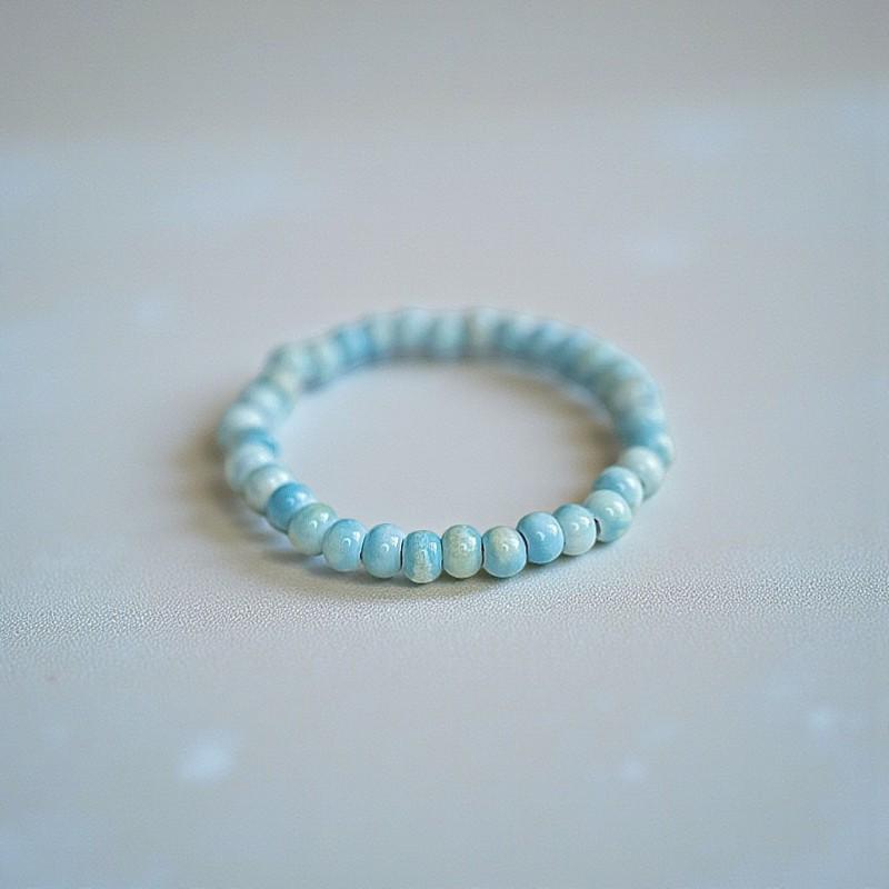 Ceramic Beaded Stretch Bracelets, Pastel & Earth Tone Handmade Bracelets, Stackable Boho Minimal Jewelry