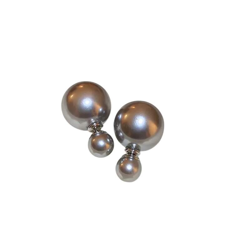 Gold Plated Pearl Drop Earrings  Floral, Baroque & Crystal Accents