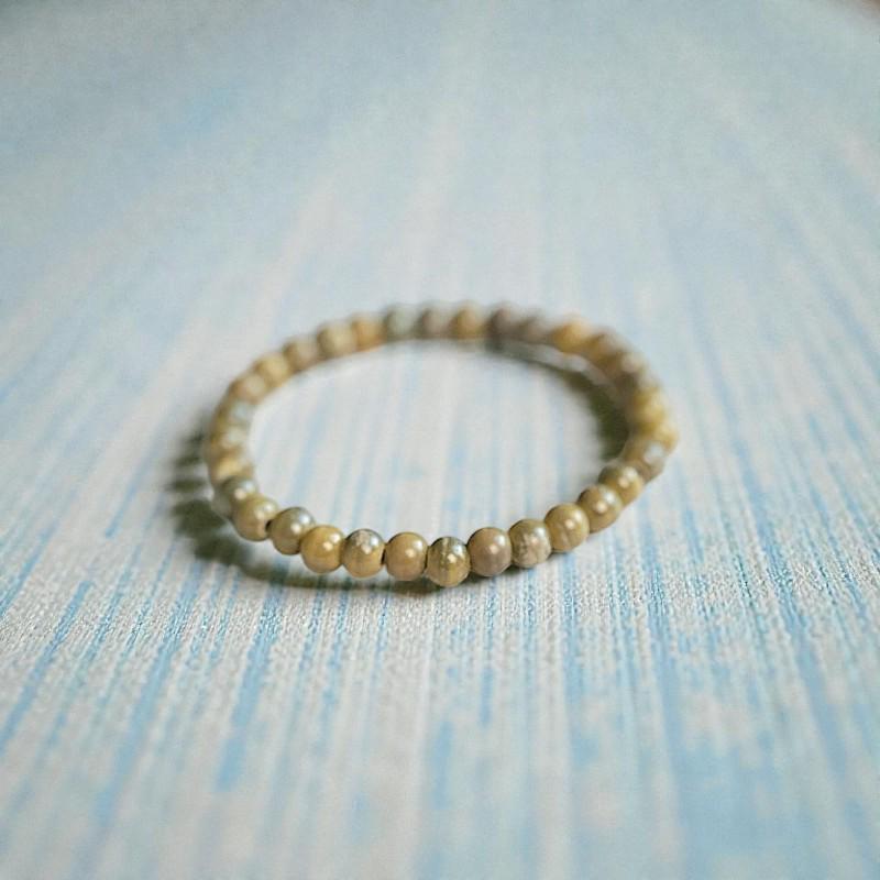 Ceramic Beaded Stretch Bracelets, Pastel & Earth Tone Handmade Bracelets, Stackable Boho Minimal Jewelry