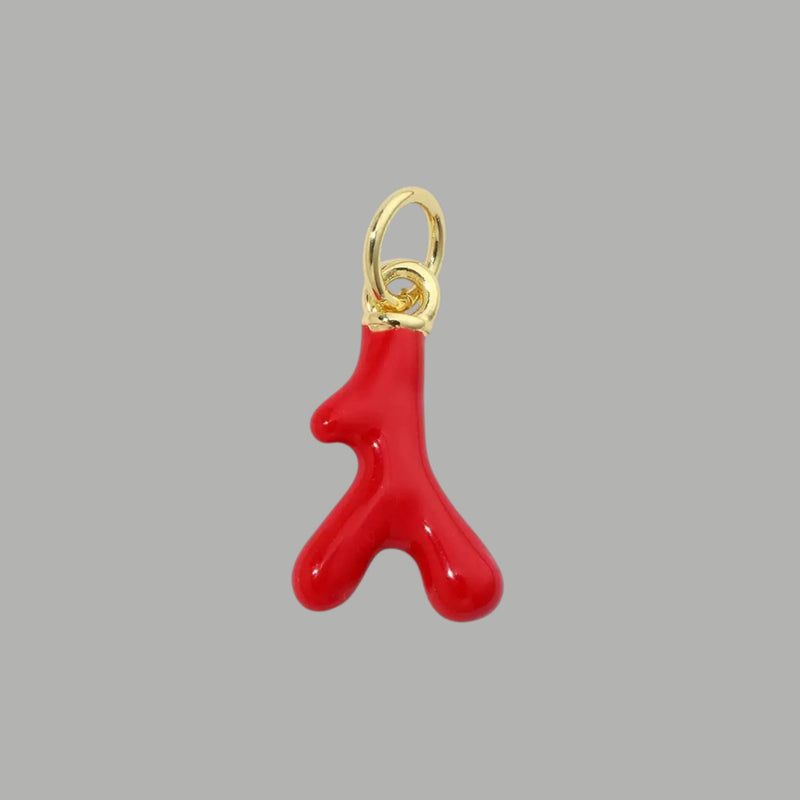 Gold Plated Enamel Charms, DIY Jewelry Findings, Candy Mushroom Star Crown Heart.