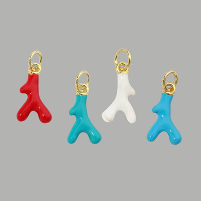 Gold Plated Enamel Charms, DIY Jewelry Findings, Candy Mushroom Star Crown Heart.
