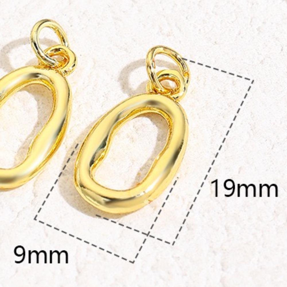 Gold & Silver Open Frame Charms | Star Heart Oval DIY Jewelry Charms