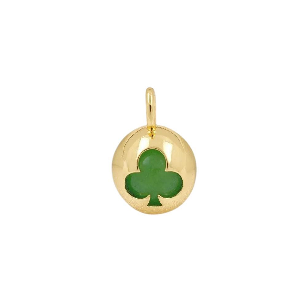 Heart Star Club Charms | Enamel Ball Pendant Charms for DIY Necklaces Bracelets & Jewelry Making