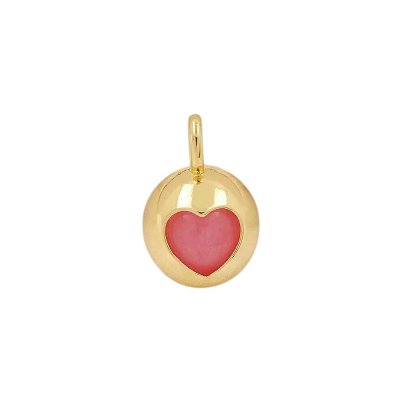 Heart Star Club Charms | Enamel Ball Pendant Charms for DIY Necklaces Bracelets & Jewelry Making