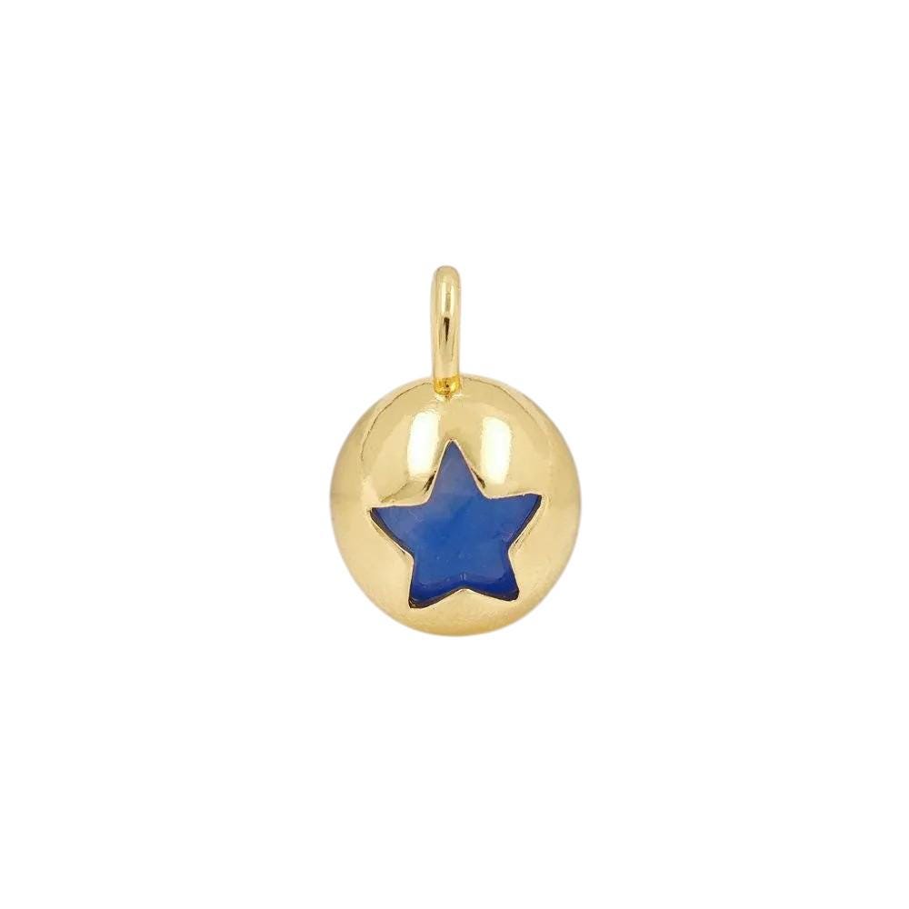 Heart Star Club Charms | Enamel Ball Pendant Charms for DIY Necklaces Bracelets & Jewelry Making
