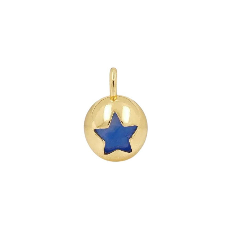Heart Star Club Charms | Enamel Ball Pendant Charms for DIY Necklaces Bracelets & Jewelry Making